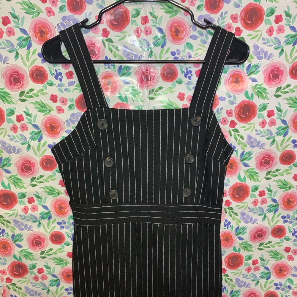 Black and white dress